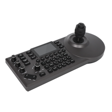 Load image into Gallery viewer, Prisual PTZ Camera Joystick Controller PoE with 4D Joystick for Live Streaming. IP PTZ Camera Controller Keyboard Supports Visca,Visca Over IP,onvif,Pelco-D/P,RS422,RS485 and RS232
