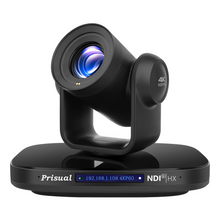 Load image into Gallery viewer, Prisual 4K PTZ NDI Camera AI Auto-Tracking NDI PTZ Camera, USB3.0 3G-SDI HDMI 4K PTZ Camera
